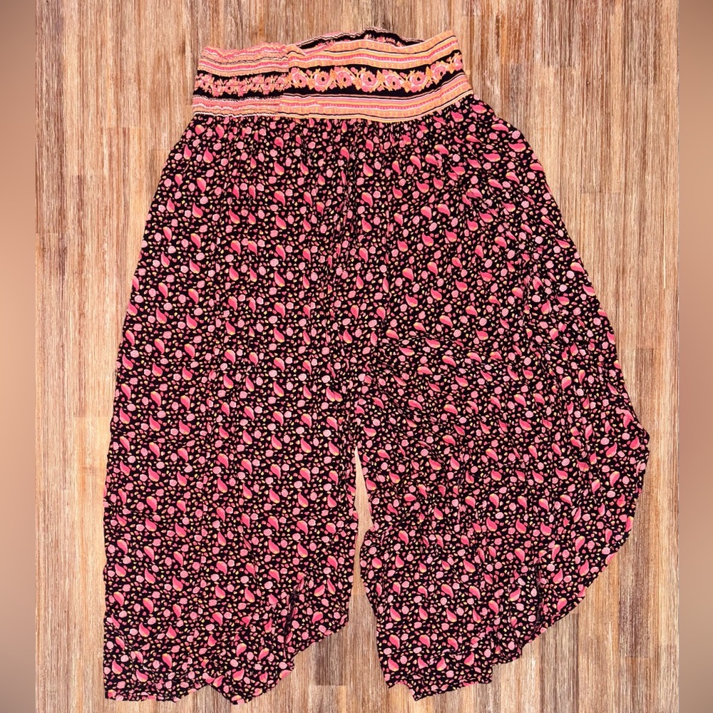 ANTHROPOLOGIE SIDE SLIT HAREM PANTS